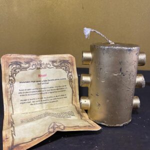 Vela Ritualizada para Atraer la Buena Suerte